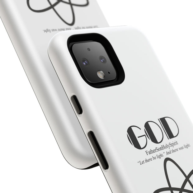 Phone Case - Faith-Inspired Atom Design