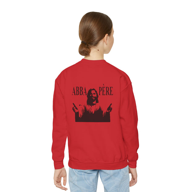 Charlie Kirk- Let's have a conversation-Youth Crewneck Sweatshirt