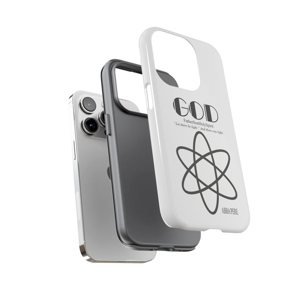 Phone Case - Faith-Inspired Atom Design