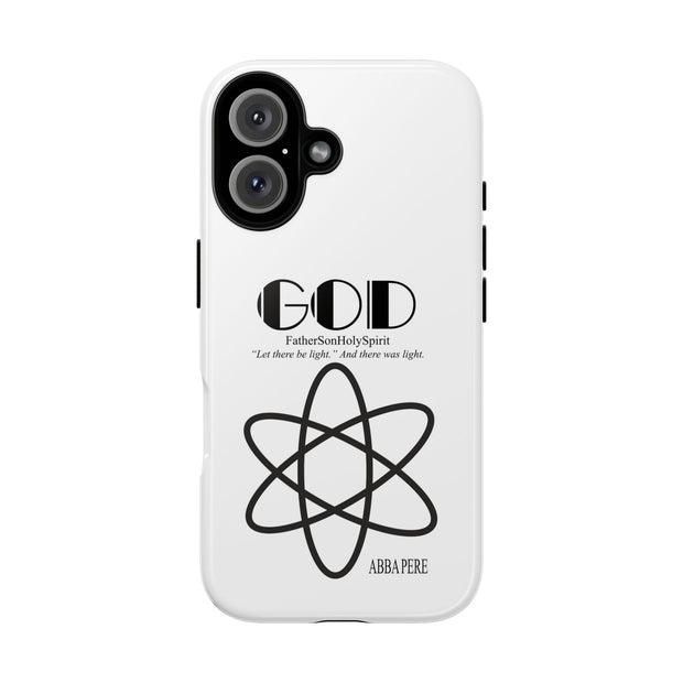 Phone Case - Faith-Inspired Atom Design