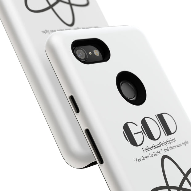 Phone Case - Faith-Inspired Atom Design