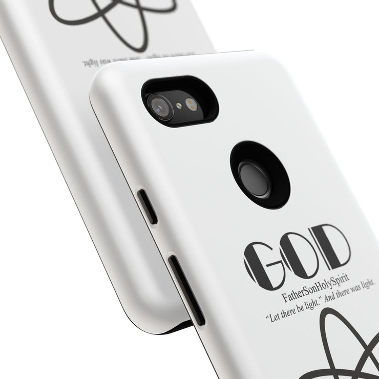 Phone Case - Faith-Inspired Atom Design