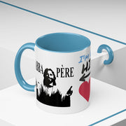 Charlie Kirk* Accent Coffee Mug with I'm With Him Design