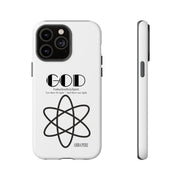 Phone Case - Faith-Inspired Atom Design
