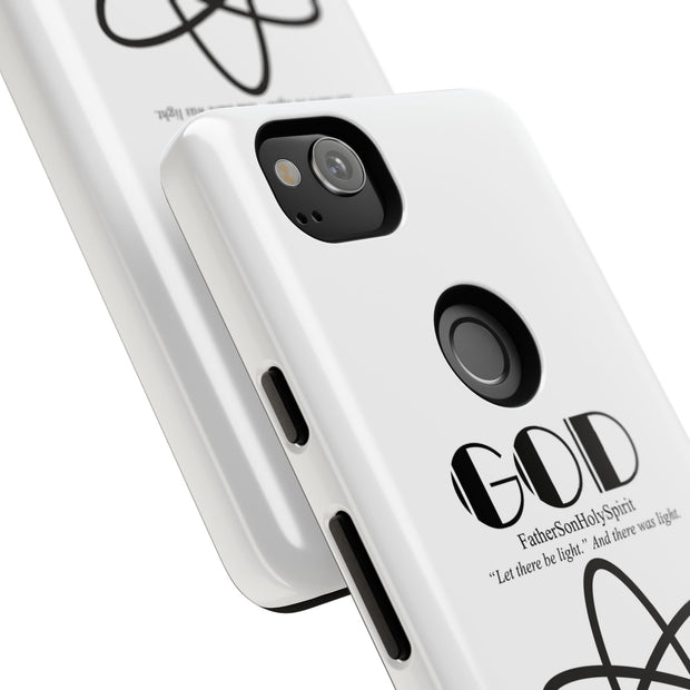Phone Case - Faith-Inspired Atom Design
