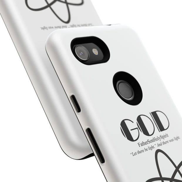 Phone Case - Faith-Inspired Atom Design