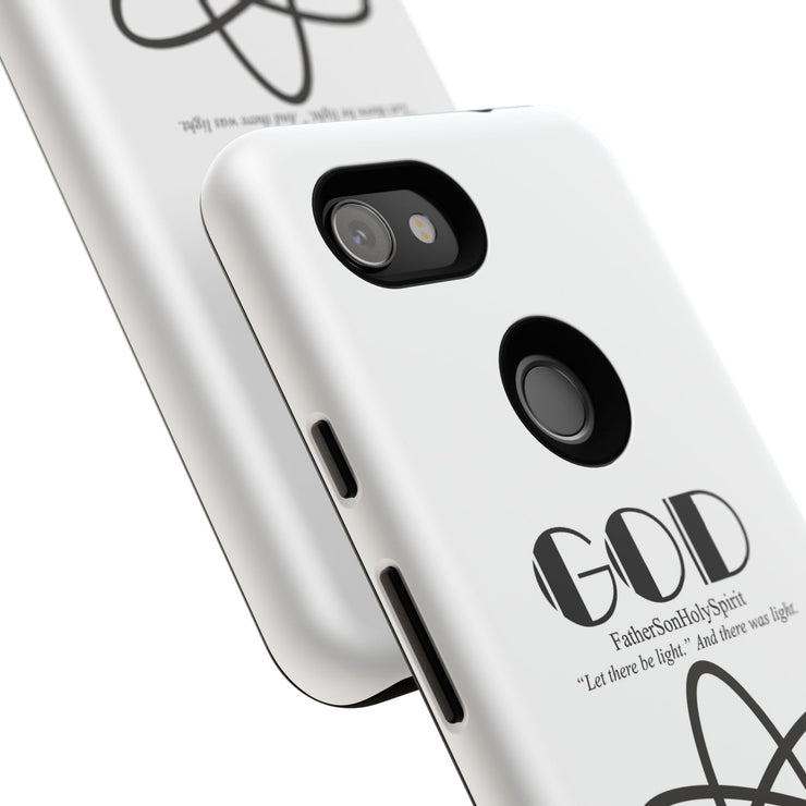 Phone Case - Faith-Inspired Atom Design