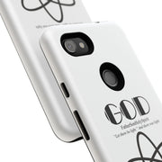 Phone Case - Faith-Inspired Atom Design