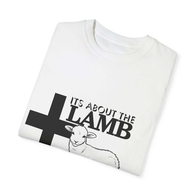 Faith-Inspired Unisex T-Shirt - "It's About The Lamb not the rabbit"