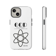 Phone Case - Faith-Inspired Atom Design