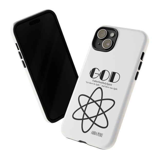 Phone Case - Faith-Inspired Atom Design
