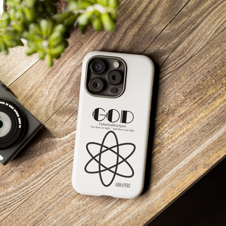 Phone Case - Faith-Inspired Atom Design