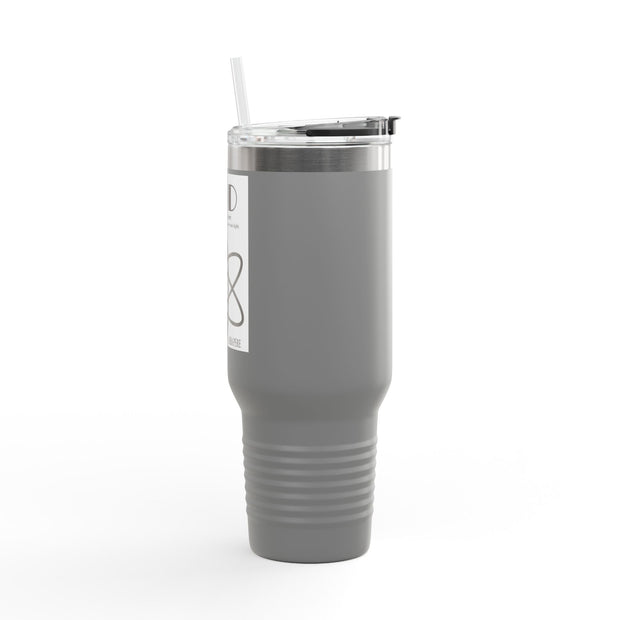 Travel Mug - Lefties, Atom Inspired Graphic, Christian, Abba Père
