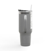 Travel Mug - Lefties, Atom Inspired Graphic, Christian, Abba Père