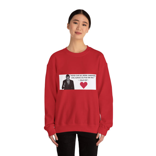 Charlie Kirk Inspirational Unisex Sweatshirt