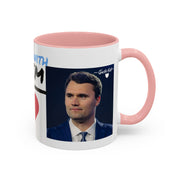 Charlie Kirk* Accent Coffee Mug with I'm With Him Design