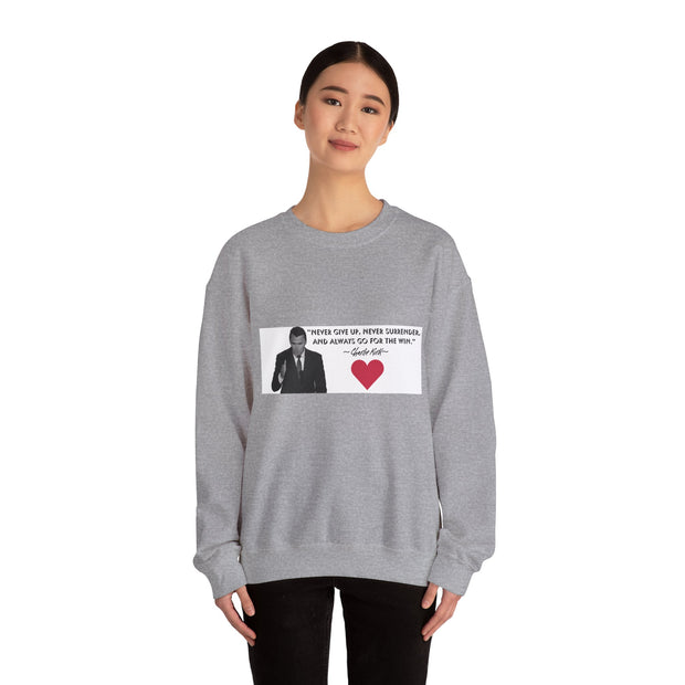Charlie Kirk Inspirational Unisex Sweatshirt