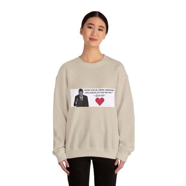 Charlie Kirk Inspirational Unisex Sweatshirt