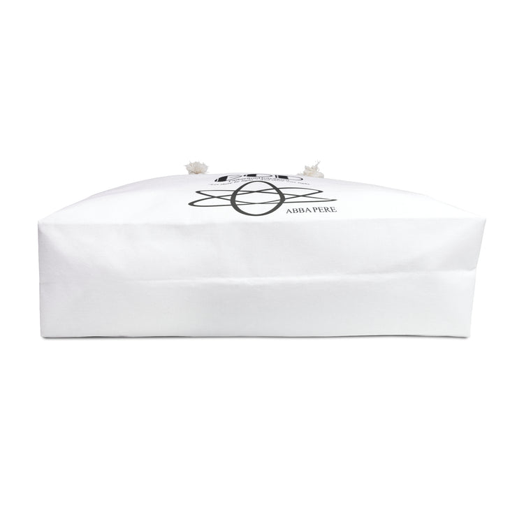 Tote Bag - Atom Inspired Graphic Christian Abba Pere Elegant Design