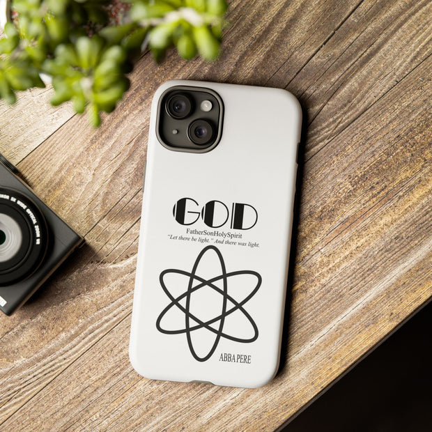 Phone Case - Faith-Inspired Atom Design