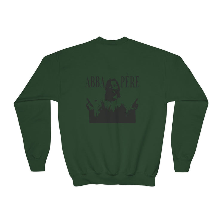 Charlie Kirk- Let's have a conversation-Youth Crewneck Sweatshirt
