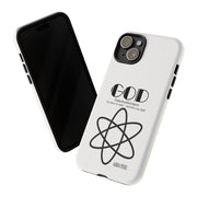 Phone Case - Faith-Inspired Atom Design