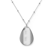 Oval Necklace - Abba Père Elegant Timeless Design