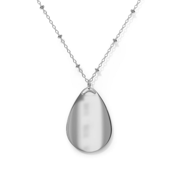 Oval Necklace - Abba Père Elegant Timeless Design