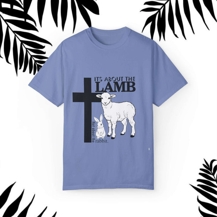 Faith-Inspired Unisex T-Shirt - "It's About The Lamb not the rabbit"