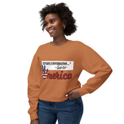 Charlie Kirk-Lightweight unisex Crewneck Sweatshirt