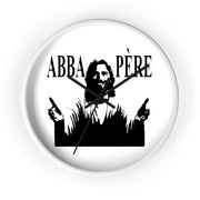Dramatic Abba Père (Father God) Wall Clock- Faith-Based Accessories