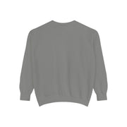 Retro Garment-Dyed Sweatshirt with 'Abba Père' Design