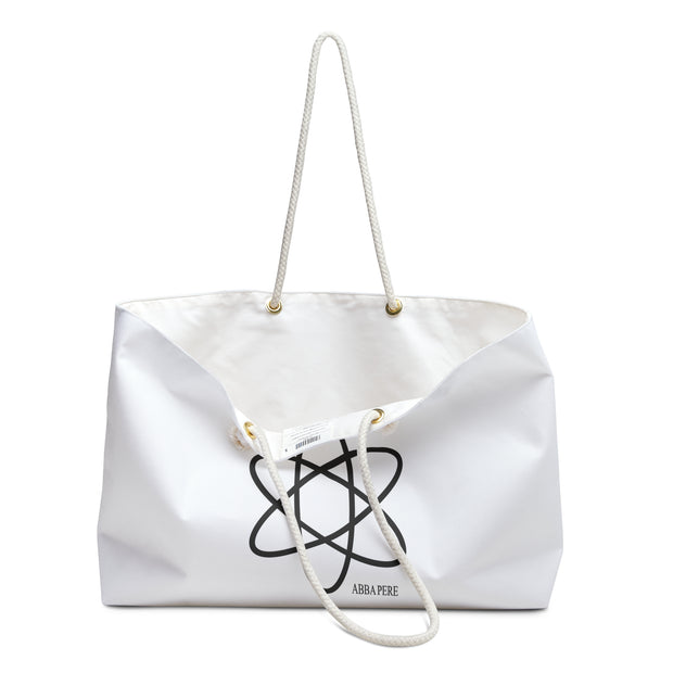 Tote Bag - Atom Inspired Graphic Christian Abba Pere Elegant Design