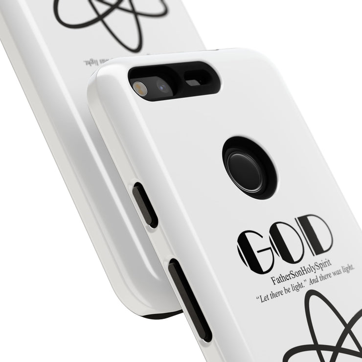 Phone Case - Faith-Inspired Atom Design