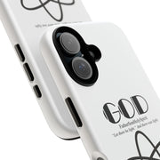 Phone Case - Faith-Inspired Atom Design