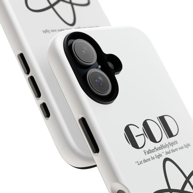 Phone Case - Faith-Inspired Atom Design