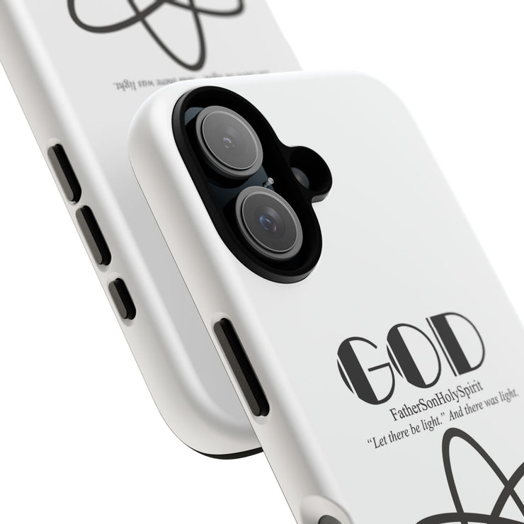 Phone Case - Faith-Inspired Atom Design