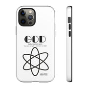 Phone Case - Faith-Inspired Atom Design