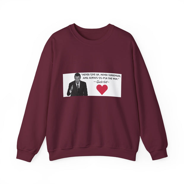 Charlie Kirk Inspirational Unisex Sweatshirt