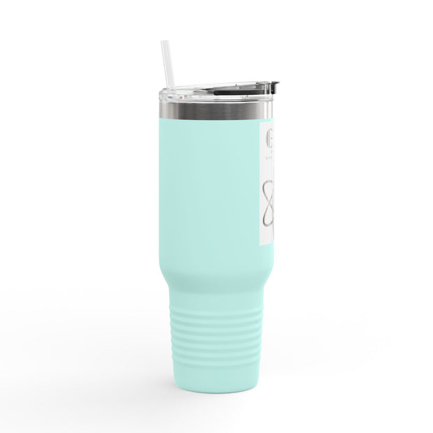 Travel Mug Atom Inspired Abba Père Graphic 40oz Right hand