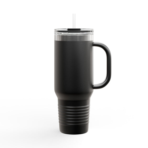 Travel Mug - Lefties, Atom Inspired Graphic, Christian, Abba Père