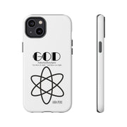 Phone Case - Faith-Inspired Atom Design