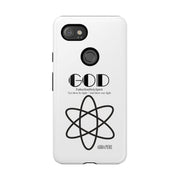 Phone Case - Faith-Inspired Atom Design