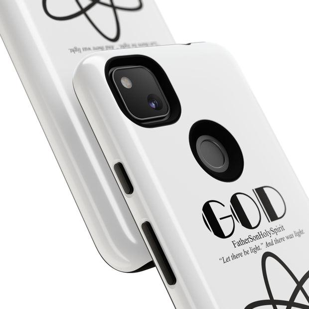 Phone Case - Faith-Inspired Atom Design