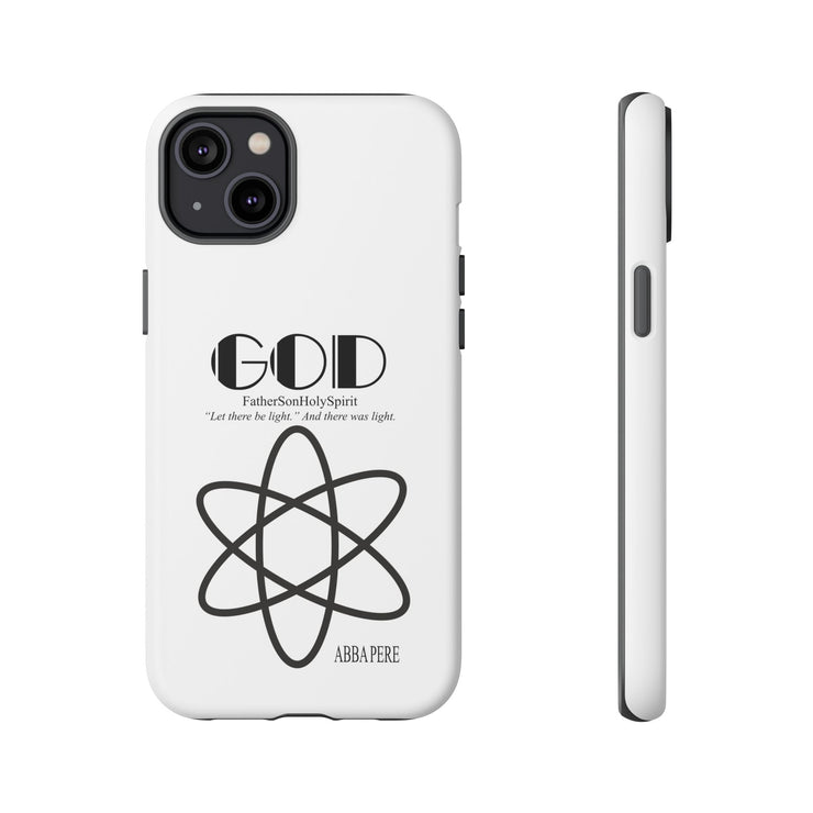 Phone Case - Faith-Inspired Atom Design