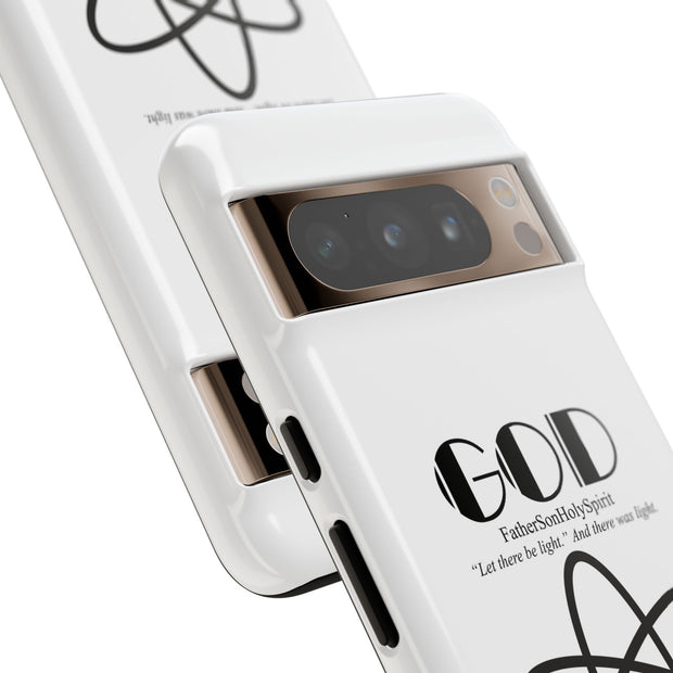 Phone Case - Faith-Inspired Atom Design