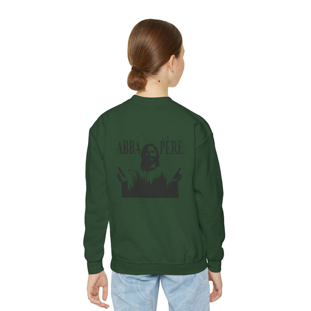 Charlie Kirk- Let's have a conversation-Youth Crewneck Sweatshirt