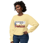 Charlie Kirk-Lightweight unisex Crewneck Sweatshirt