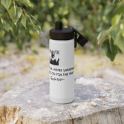 Charlie Kirk-Inspirational Stainless Steel Water Bottle