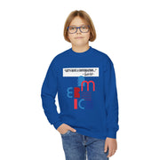 Charlie Kirk- Let's have a conversation-Youth Crewneck Sweatshirt
